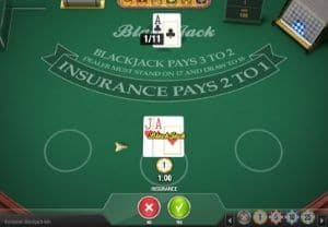 Blackjack Europeo